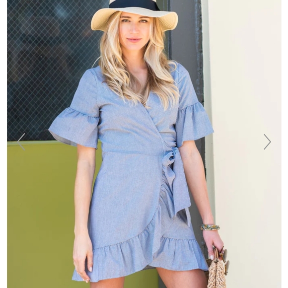 NWT blue dress - Picture 7 of 7